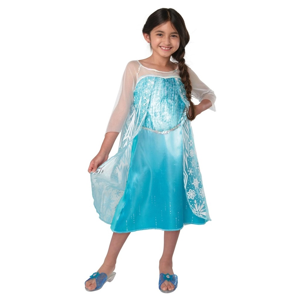 Disney's Frozen Elsa Blue Satin Play Dress